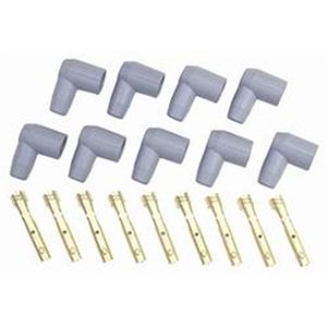 MSD Spark Plug Boots/Terminals, 90 Degree, Socket