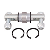 QA1 T-Bar Kit, 3" Open Slots, 5/8" D&S. 2.115" - 2.625", W/ Sib10T-102  Bearing