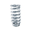 QA1 Spring Chrome Silicon 3-1/2 Id. 8-375 Lbs Chrome Plated 1St Coil Tapered