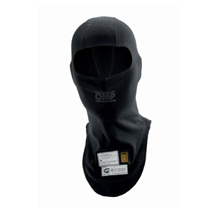 OMP Racing One Evo Balaclava, Black Size L/XL