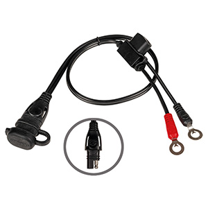 OptiMate Weatherproof Premium Battery Lead, Powersport