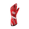 OMP Racing One-S Gloves, Red Size L