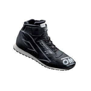 OMP Racing One TT Shoe, Black Size 47