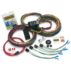 Painless Customizable Ford Color Coded Chassis Harness - 21 Circuits