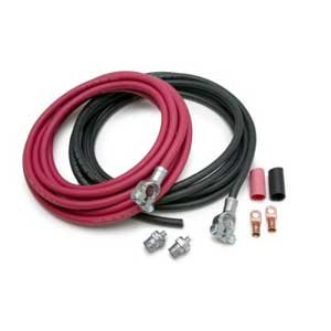 Painless Battery Cable Kit (16ft. Red & 16ft. Black Cables)