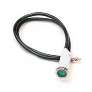 Painless 5/16" Dash Indicator Light/Green