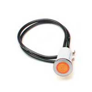 Painless 1/2" Dash Indicator Light/Red