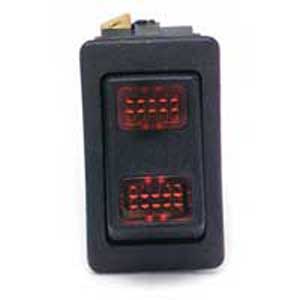 Painless Rocker Switch/On-Off/Red Lighted