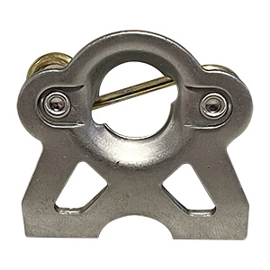 Panelfast 8140 Weld Plate & 1".325 Spring Riveted Approx. .410" Height