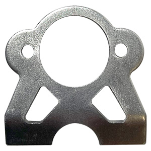 Panelfast Contoured Lightweight Weld Plate With 5/8" Hole For 1" Spring