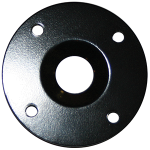 Panelfast Black 1 3/4" Round Steel Plate For Flush Head .030"