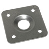 Panelfast Plated 1/2" Square Steel Plate For Flush Head .030"