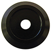 Panelfast 1-1/4" Black Aluminum Washer for 1/4" Body Bolt - Qty.1000