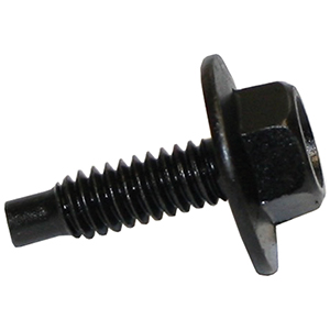 Panelfast Black 1/4" - 20 X 7/8" Flanged Body Bolt, Qty.5