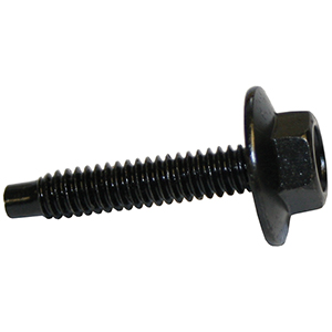 Panelfast Black 1/4"-20 X1-1/4" Flanged Body Bolt, Qty.50