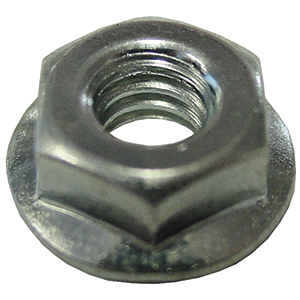 Panelfast 1/4"-20 Flanged Serrated Nut