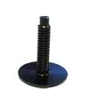Panelfast Black Plunge Slot Aluminum 1" Head 1/4-20-1" Stud