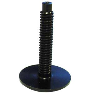 Panelfast Black Plunge Slot Aluminum 1" Head 1/4-20-1.25" Stud