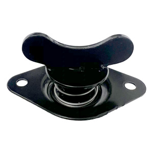Panelfast 7/16" Steel Winged Self-Eject Fastener .550" Grip Black Finish