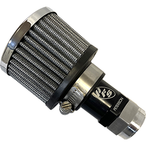 Peterson Screw-In Breather -12AN Male