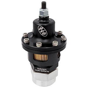 Peterson 08-0455 Aluminum Adjustable Vacuum Regulator - 12AN Port