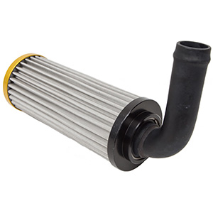 Peterson 400 Series Intank Fuel Filter, 60 Micron, 3/4" 90 Degree Inlet Tube