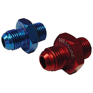 Fitting Set For Billet Aluminum Steering Gear 1-Pressure And 1-Return