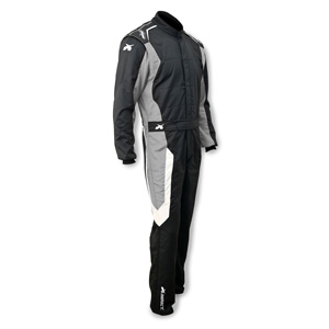 Impact Racing Suit - Phenom DS 2.4, 1pc, XXL, Blk/Gray