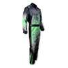 Impact Racing 23003402 Suit - Carbon6 2.4, SFI3.2A/5, 1pc, Med, Green