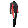 Impact Racing 25211307 Suit - Phenom DS 2.4, 1pc, SM, Blk/Red