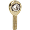 QA1 Rod End (Ex) Endura Carbon    . M-L 1/2-1/2 Stud