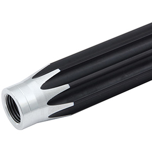 QuickCar 14.5" Aluminum 5/8" Scalloped Tube