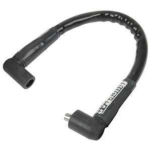 QuickCar 12" Black Coil Wire HEI/Socket