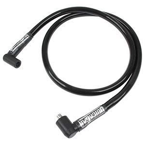 QuickCar 36" Black Coil Wire HEI/Socket