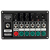QuickCar Ignition Panel - Weatherproof Ignition Switch Start Switch 5-Acc. Switches Lights ATC Fused