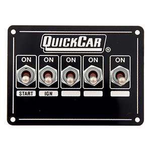 QuickCar Ignition Panel Weatherproof Dual Ignition Weatherpack with3 Wheel Brake