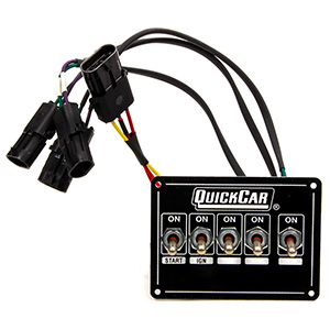 QuickCar Ignition Panel Weatherproof Single Ignition Weatherpack with Dual Pickups