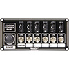 QuickCar Ignition Panel Ð Ignition Switch Start Switch 5-Acc. Switches ATC Fused Black