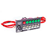 QuickCar Ignition Panel Ð Ignition Switch Start Switch 5-Acc. Switches Lights Black