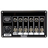 QuickCar Ignition Panel Ð Ignition Switch Start Switch 5-Acc. Switches Circuit Breaker Black