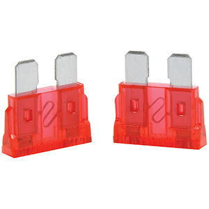 QuickCar 10 Amp ATC Fuse Red 5 pack