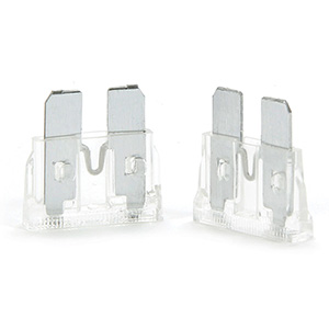 QuickCar 25 Amp ATC Fuse Clear 5 pack