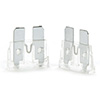 QuickCar 25 Amp ATC Fuse Clear 5 pack