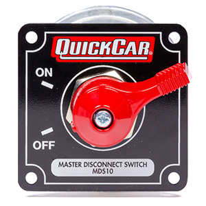 QuickCar Master Disconnect Switch Black