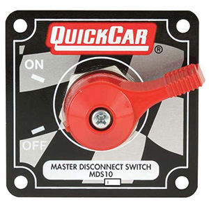 QuickCar Master Disconnect Switch with Alternator Posts Flag