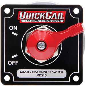 QuickCar Master Disconnect Switch High Current Black