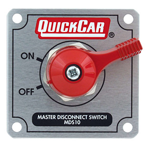 QuickCar Master Disconnect Switch Silver