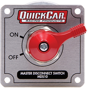 QuickCar Master Disconnect Switch High Current Silver