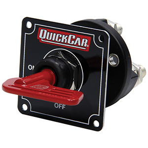 QuickCar Weatherproof Master Disconnect with Red Handle