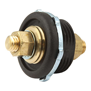 QuickCar Stud Feed-Thru (each) Black